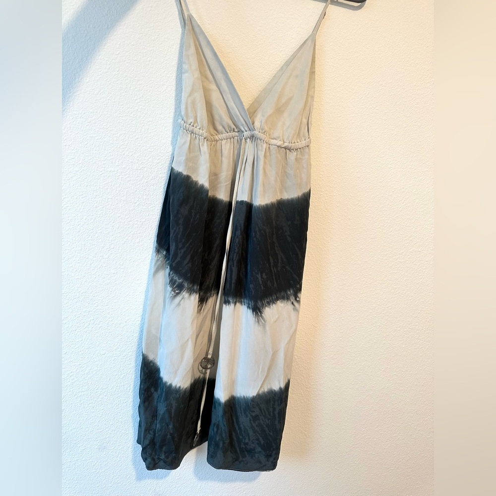 Gypsy 05 tie dye midi silk dress small